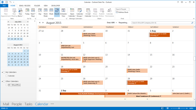 how do i use my ical in outlook 2016